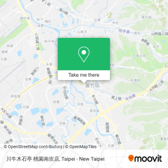 川牛木石亭 桃園南崁店 map