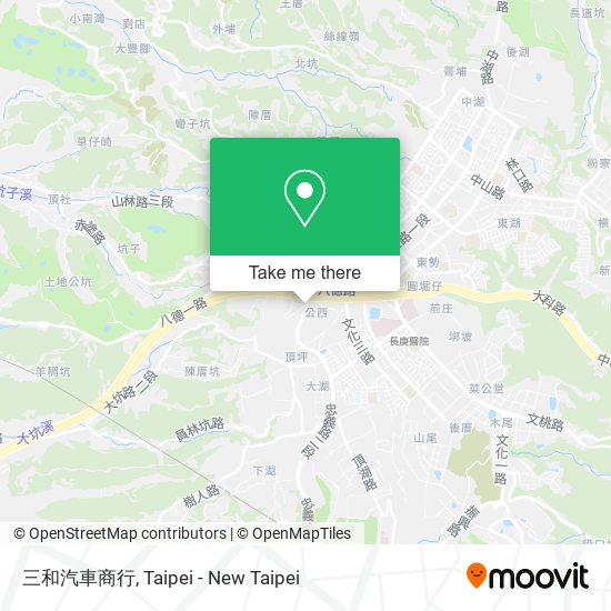 三和汽車商行地圖