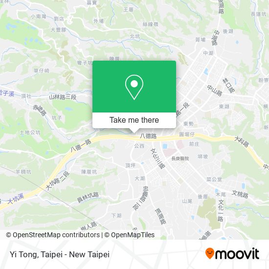 Yi Tong地圖