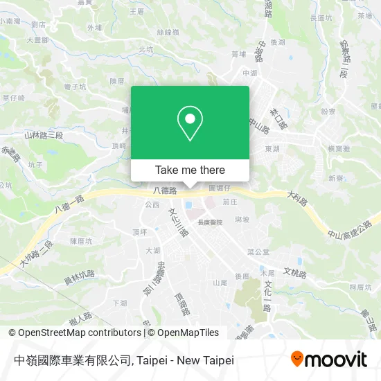中嶺國際車業有限公司 map