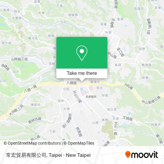 常宏貿易有限公司 map