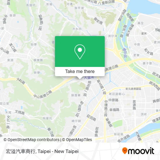 宏溢汽車商行 map