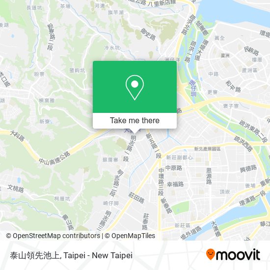 泰山領先池上 map