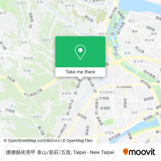 娜娜藝術美甲 泰山/新莊/五股 map
