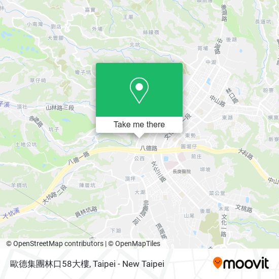 歐德集團林口58大樓 map