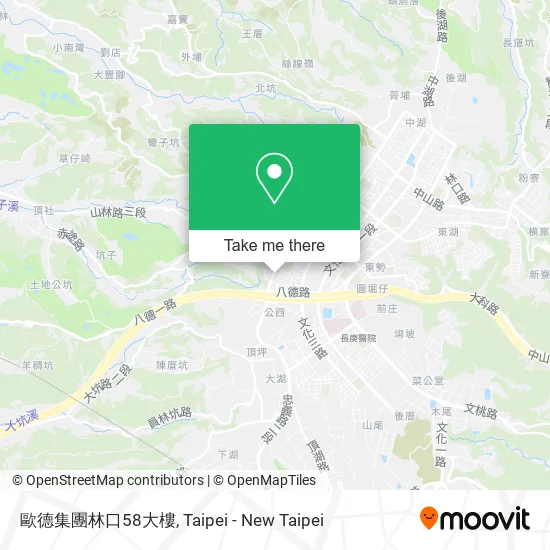 歐德集團林口58大樓 map