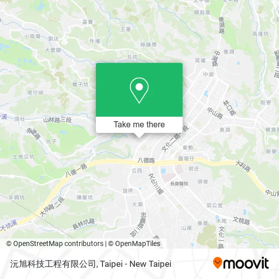 沅旭科技工程有限公司地圖