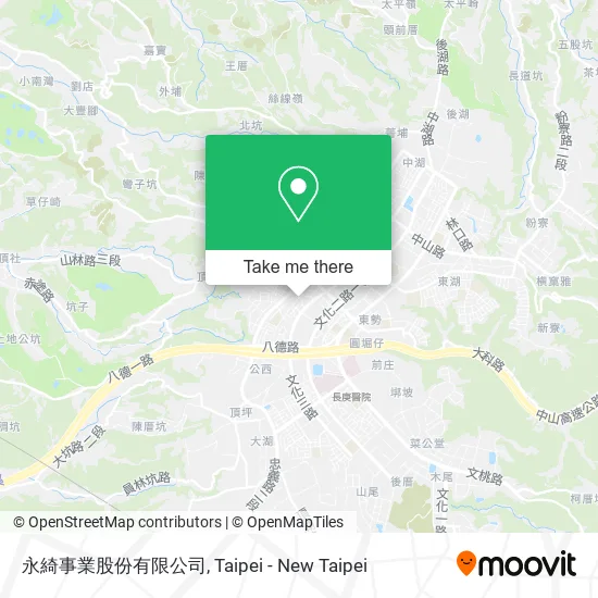 永綺事業股份有限公司地圖
