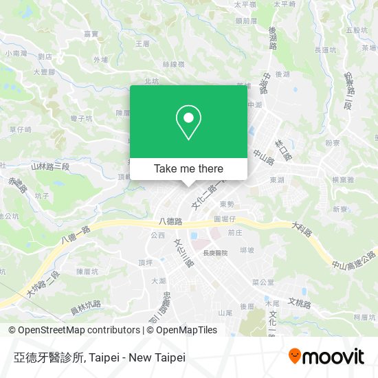 亞德牙醫診所地圖