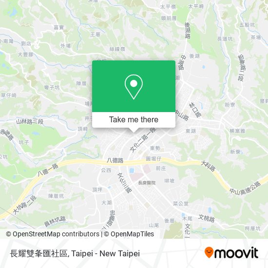 長耀雙夆匯社區 map