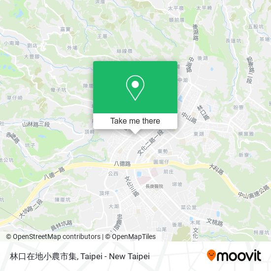 林口在地小農市集地圖