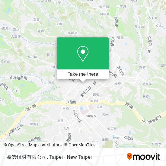 協信鋁材有限公司 map