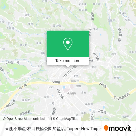東龍不動產-林口扶輪公園加盟店地圖