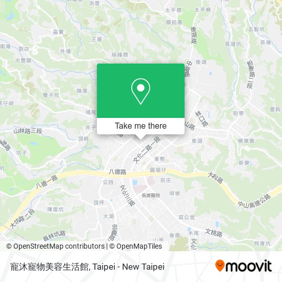 寵沐寵物美容生活館 map