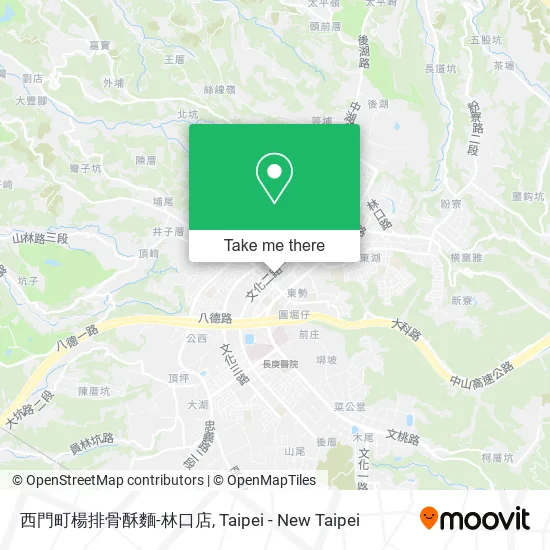 西門町楊排骨酥麵-林口店 map