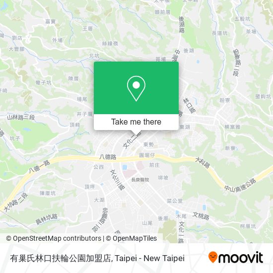 有巢氏林口扶輪公園加盟店 map