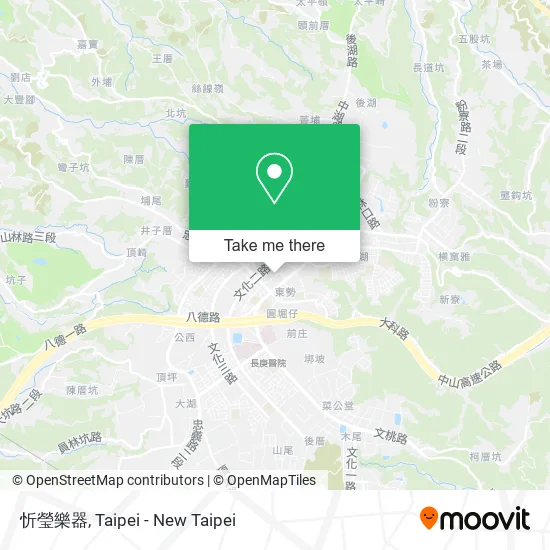 忻瑩樂器 map