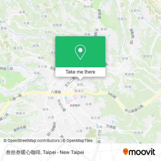 叁拾叁暖心咖啡 map