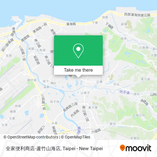 全家便利商店-蘆竹山海店 map