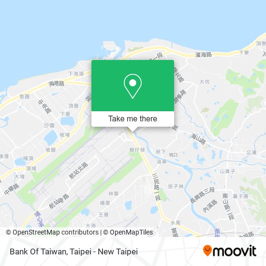 Bank Of Taiwan map