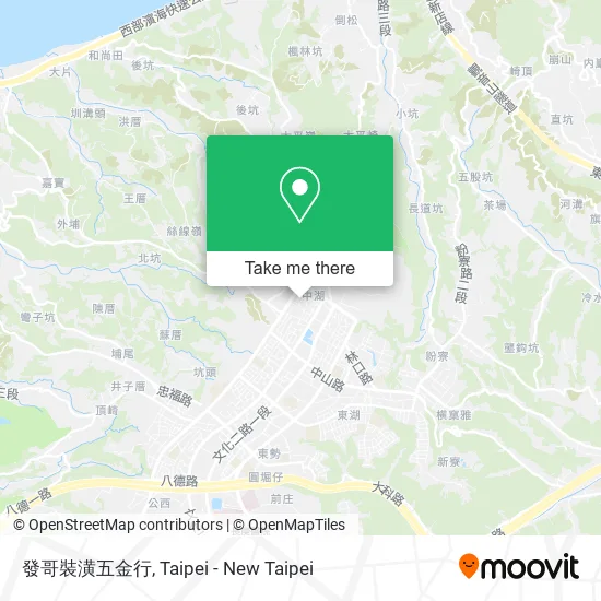 發哥裝潢五金行 map