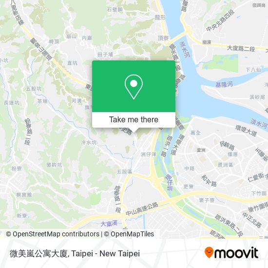 微美嵐公寓大廈地圖