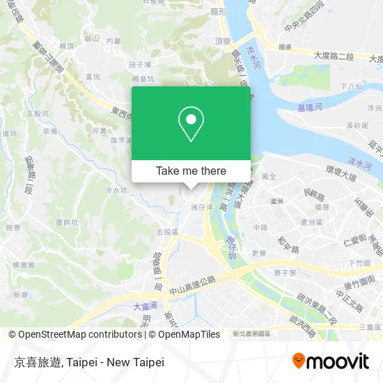 京喜旅遊地圖