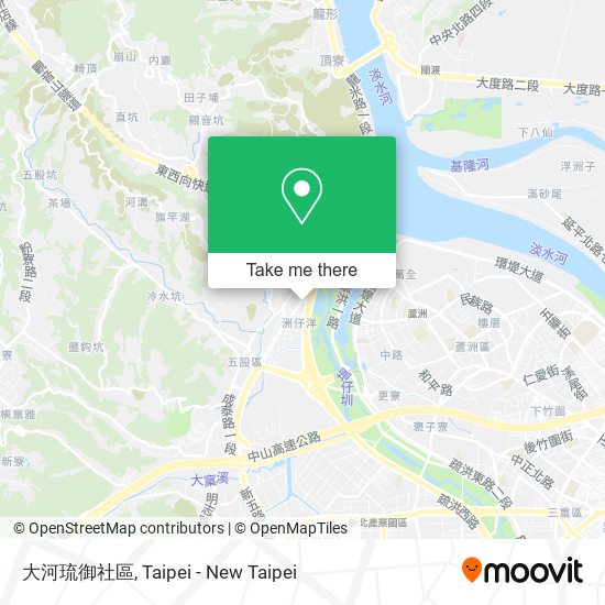 大河琉御社區 map