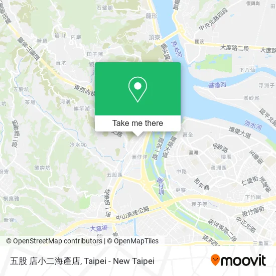 五股 店小二海產店地圖