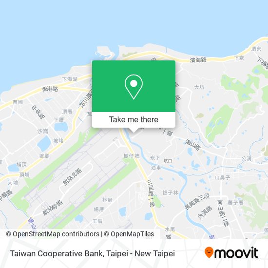 Taiwan Cooperative Bank map