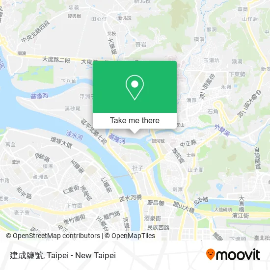 建成鹽號地圖