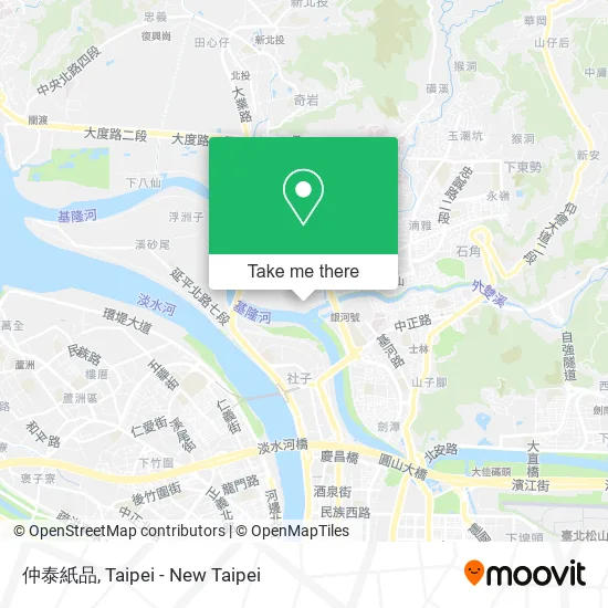 仲泰紙品 map