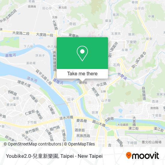 Youbike2.0-兒童新樂園地圖