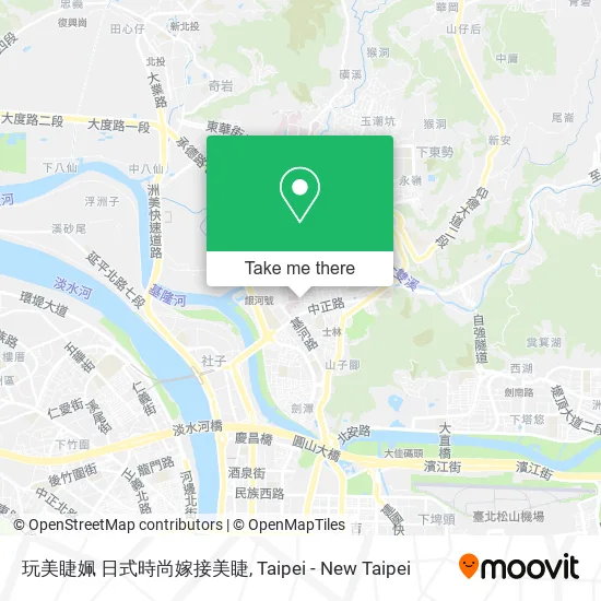 玩美睫姵 日式時尚嫁接美睫 map