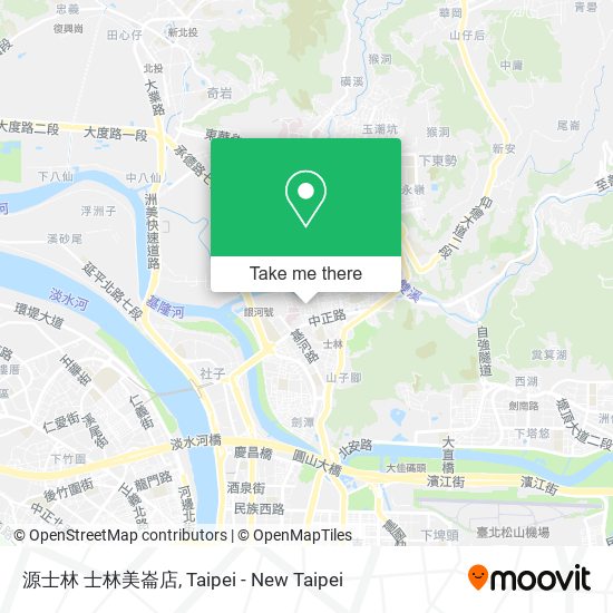源士林 士林美崙店地圖