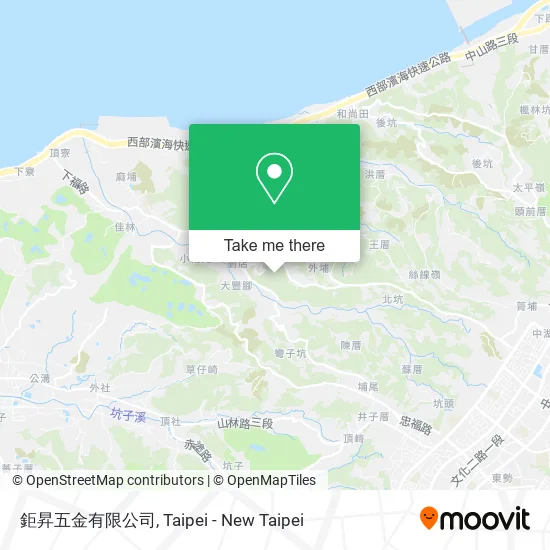 鉅昇五金有限公司 map
