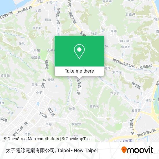 太子電線電纜有限公司地圖