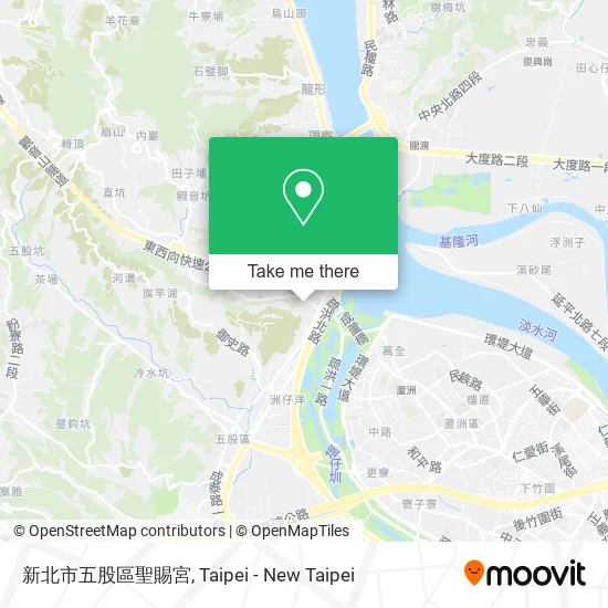 新北市五股區聖賜宮地圖