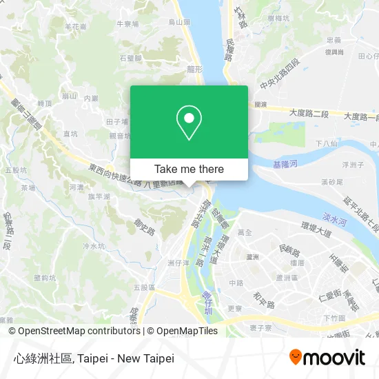 心綠洲社區地圖