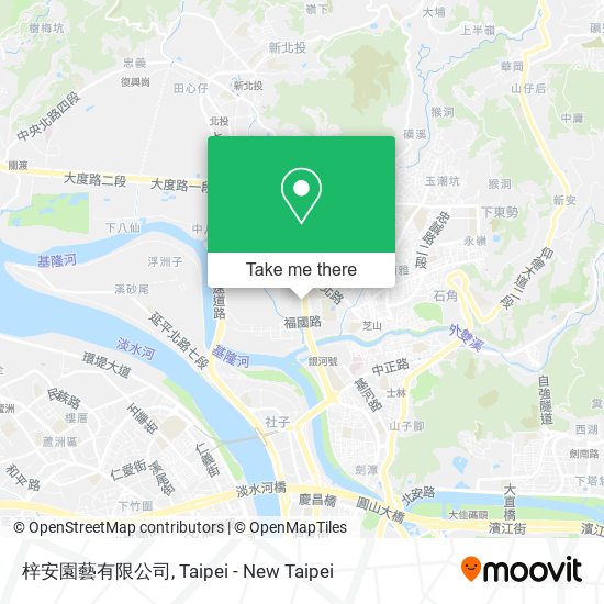 梓安園藝有限公司地圖