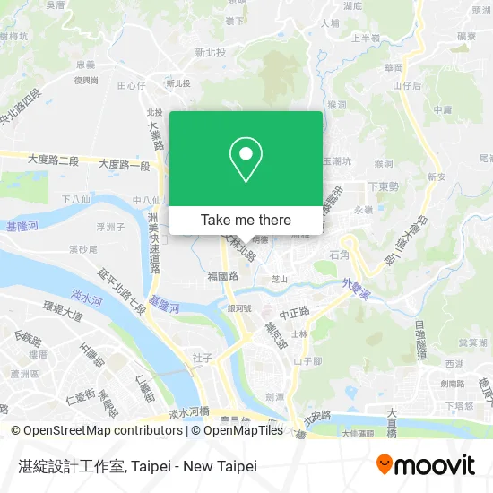 湛綻設計工作室 map