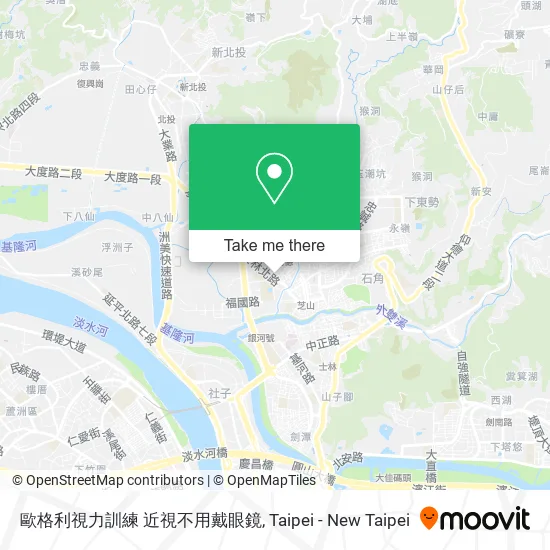 歐格利視力訓練 近視不用戴眼鏡地圖