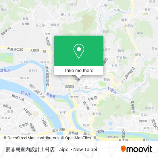 愛菲爾室內設計士科店 map