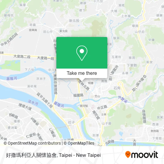 好撒瑪利亞人關懷協會地圖