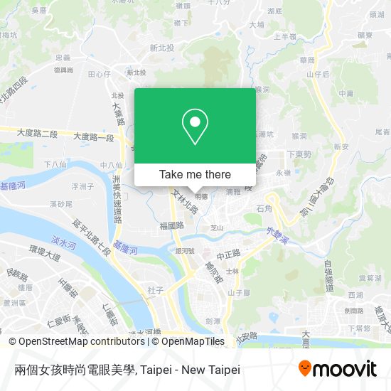 兩個女孩時尚電眼美學地圖