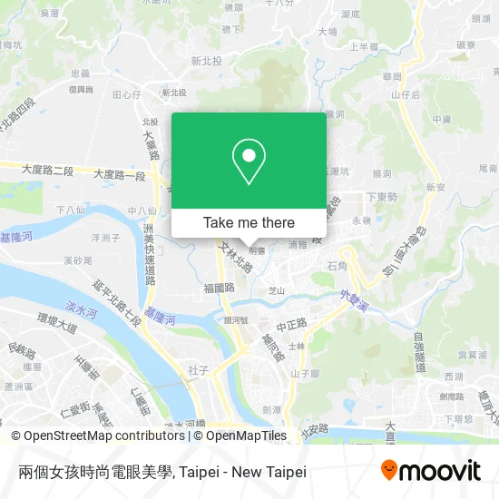 兩個女孩時尚電眼美學 map