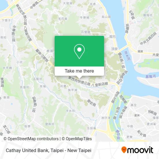 Cathay United Bank地圖