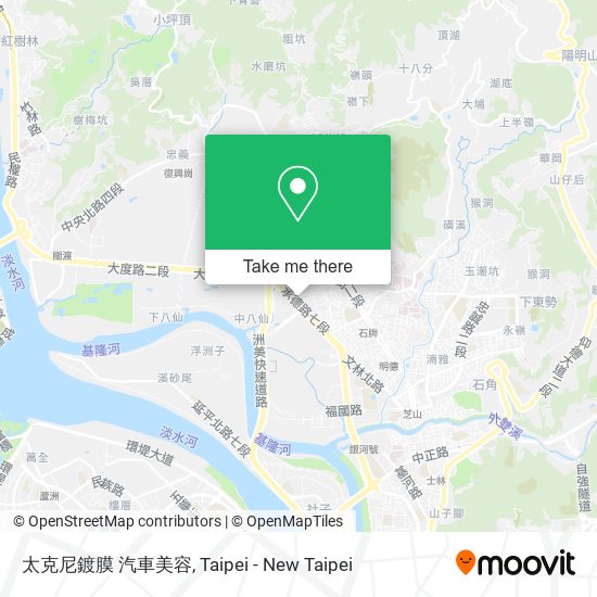 太克尼鍍膜 汽車美容地圖
