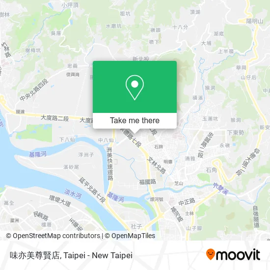 味亦美尊賢店 map