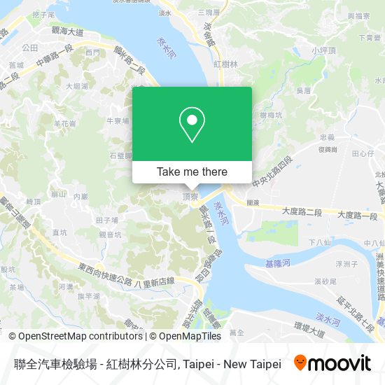 聯全汽車檢驗場 - 紅樹林分公司 map